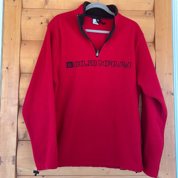 Old Navy Shirts Mens Old Navy Pullover 4 Zip Performance Fleece Size L Poshmark